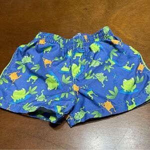 Frog Swim Trunks Size 6/9m